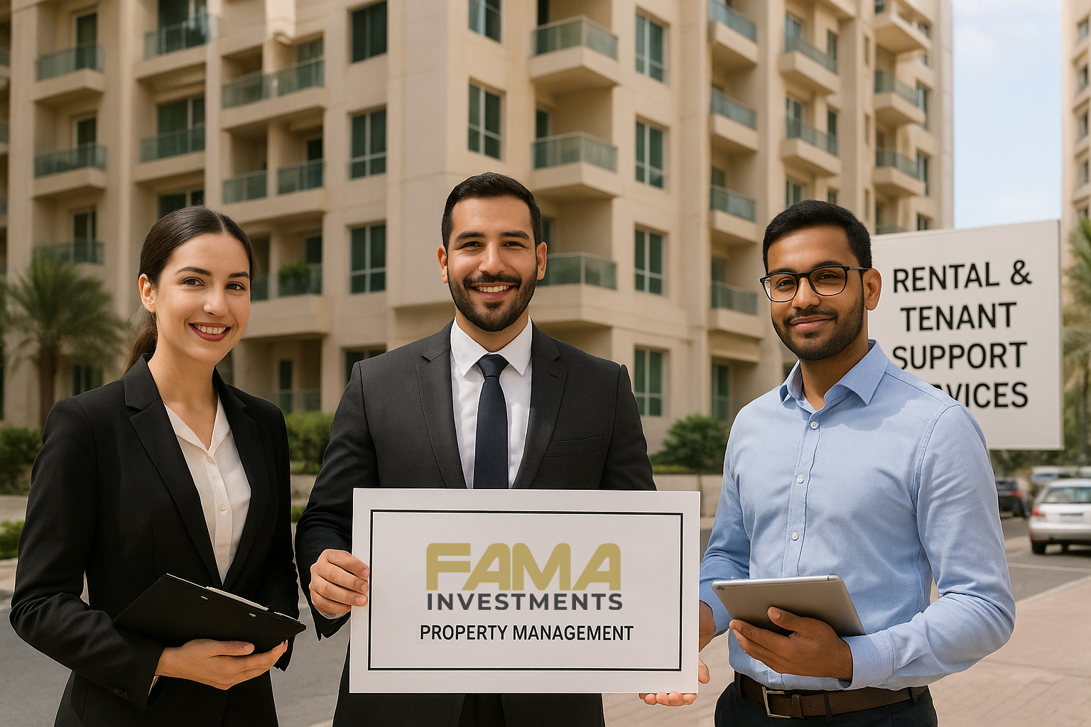 Fama Group team providing professional property 